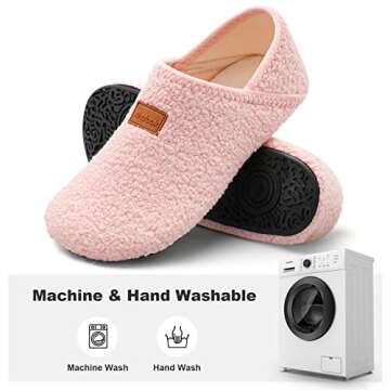Stylish XIHALOOK House Slippers for Women, Anti-slip Comfort