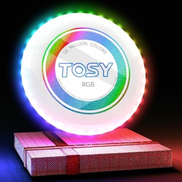 TOSY Flying Disc with 16M RGB Colors & LEDs