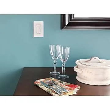 Lutron Claro Light Switch Cover Plate for Light Switches