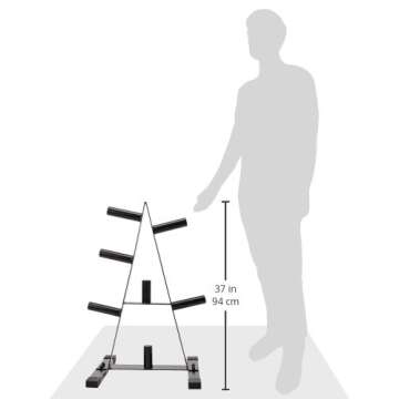 CAP Barbell Olympic 2-Inch Plate Rack