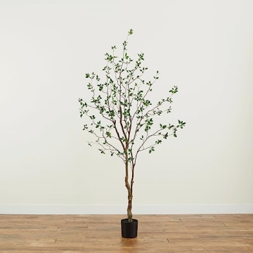 Lifelike 8ft Citrus Artificial Tree - Nearly Natural