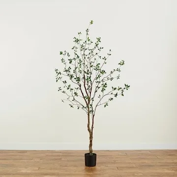 Lifelike 8ft Citrus Artificial Tree - Nearly Natural