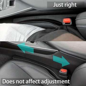 No Drop Seat Guard - Car Seat Organizer & Filler