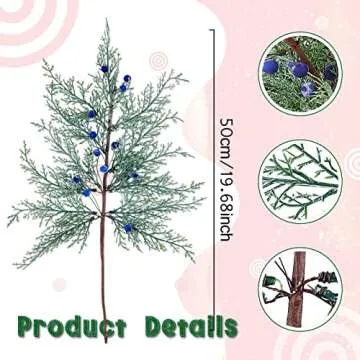 Artificial Pine Branches for Home Decor & Weddings