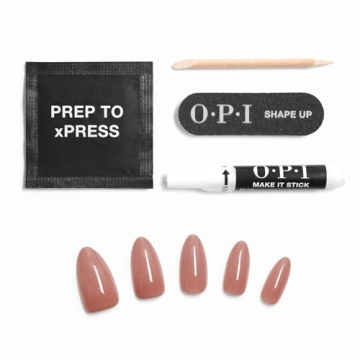 OPI xPRESS/ON El Mat-Adoring You Long Almond Press On Nails