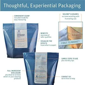 Grab Green Natural Dishwashing Powder, 80 Loads Eco-Friendly