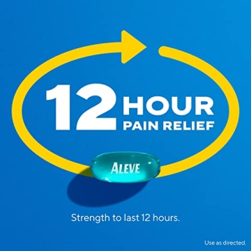 Aleve Liquid Gels – Effective Pain Relief & Fever Reducer