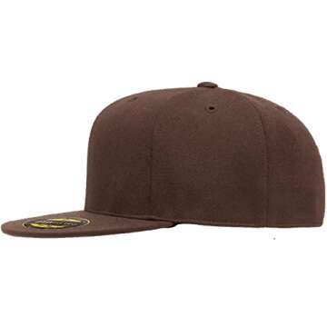 Flexfit Premium 210 Flatbill Hat Bundle with Brush