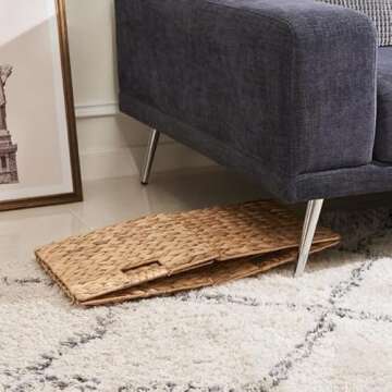 M4DECOR Wicker Storage Baskets - Eco-Friendly Organization