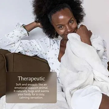 UnHide Lil’ Marsh - Faux Fur Blanket - Durable, Lightweight, Extra Soft Blanket - Machine Washable - Add a Layer of Softness to Any Bed, Couch, or Reading Chair - Beige Bear, Small (50” x 60”)