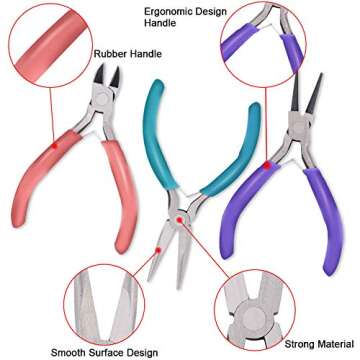 Anezus Jewelry Repair Kit for DIY Jewelry Making