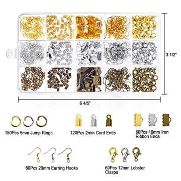 Anezus Jewelry Repair Kit for DIY Jewelry Making