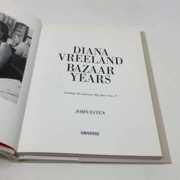 Diana Vreeland: Bazaar Years - Fashion's Iconic Journey
