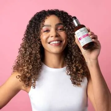 CURLSMITH - Hydrate & Plump Leave In Hair Conditioner, Volumizing and Nourishing for Wavy, Curly or Coily Hair, Vegan (237ml/8fl oz)