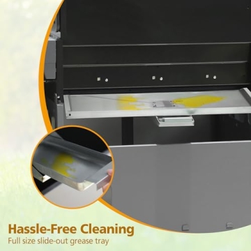 Brand-Man Gas Outdoor Kitchen Island Grill for Ultimate BBQ