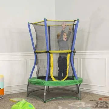 Skywalker Mini Trampoline with Enclosure Net