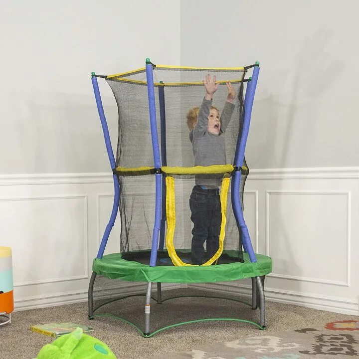 Skywalker Mini Trampoline with Enclosure Net