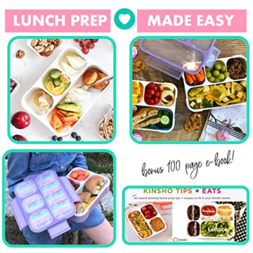 Kinsho Unicorn Lunch Boxes Fun Bento Box Set