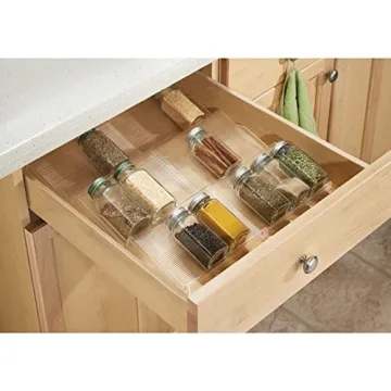 mDesign Expandable Deluxe Spice Rack – Clear Organizers