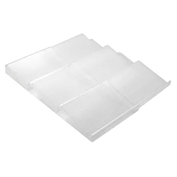 mDesign Expandable Deluxe Spice Rack – Clear Organizers