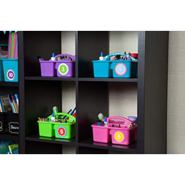 Teacher Created Resources Colorful Portable Storage Caddies
