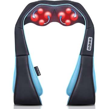 Shiatsu Neck Shoulder Massager with Heat Gift