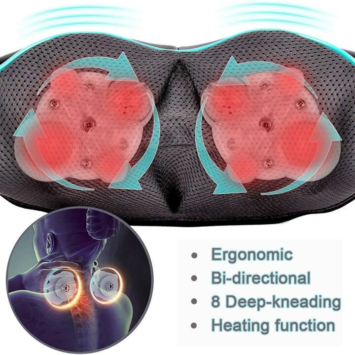 Shiatsu Neck Shoulder Massager with Heat Gift