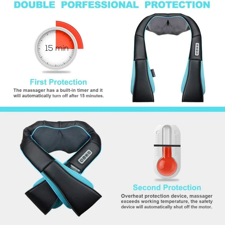Shiatsu Neck Shoulder Massager with Heat Gift