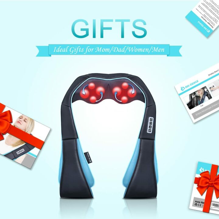 Shiatsu Neck Shoulder Massager with Heat Gift