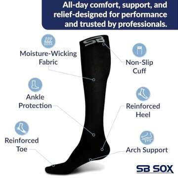 SB SOX Compression Socks for Optimal Comfort and Support