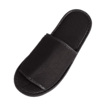 Portable Travel Slipper Spa Hotel Open Toe Sandals Non Disposable Foldable Shoes Guest Indoor House Room Business Trip Party Washable Footwear with Bags