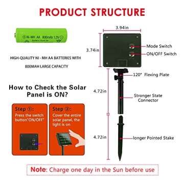 240LED Solar String Lights for Outdoor Christmas Decorations