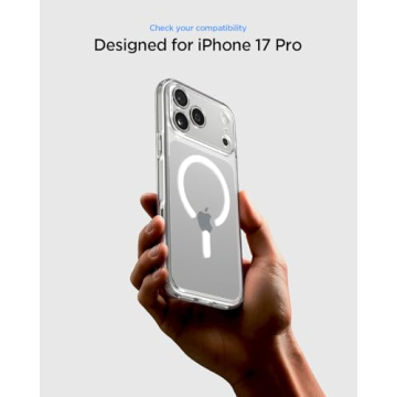 Spigen for iPhone 17 Pro Case, Ultra Hybrid MagFit [TPU Covered Camera Control] [Anti-Yellowing] [Co...