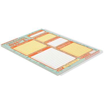 Can't Remember Sh*t Daily Planner and Note Pad