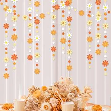 Groovy Daisy Garland Streamers for All Occasions