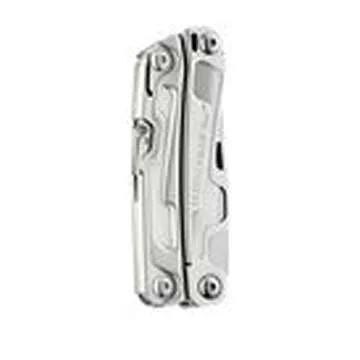 LEATHERMAN, Rev Pocket Size Multitool with Package Opener and Screwdrivers, Stainless Steel with Nylon Sheath
