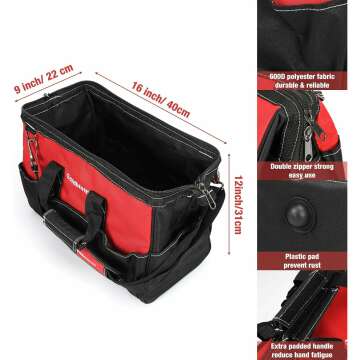 Goldblatt 8-Piece Masonry Tool Set with Bag