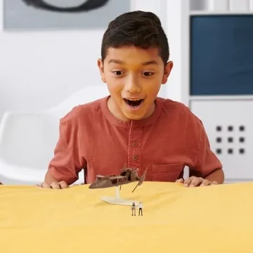 STAR WARS Micro Galaxy Squadron Desert Skiff Mystery Bundle - 3-Inch Light Armor Class and Scout Class Vehicles with Accessories