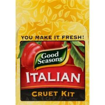Good Seasons Italian Dressing Mix with Cruet - Premium Pack