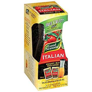 Good Seasons Italian Dressing Mix with Cruet - Premium Pack