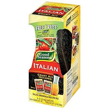 Good Seasons Italian Dressing Mix with Cruet - Premium Pack
