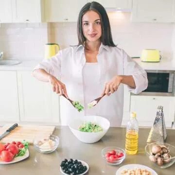 HANSGO Small Wooden Spoons - 6PCS for Honey, Coffee, and More