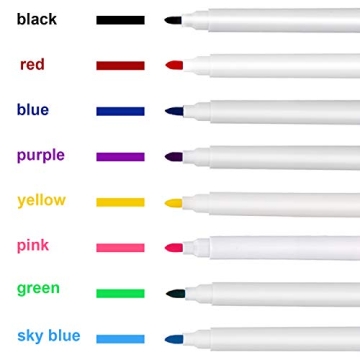 Boao 24 Pcs Low Odor Magnetic Dry Erase Markers