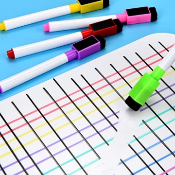 Boao 24 Pcs Low Odor Magnetic Dry Erase Markers