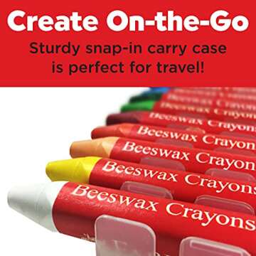 Faber-Castell Vibrant Beeswax Crayons for Kids