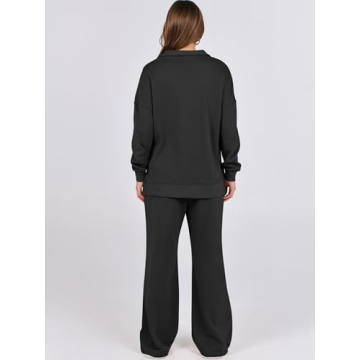 Stylish ANRABESS Women’s 2-Piece Lounge Set for Casual Wear