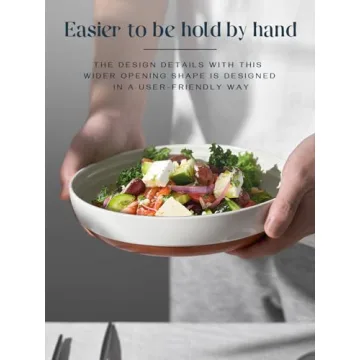 DOWAN 30 oz Pasta Bowls Set of 4 for Dinner