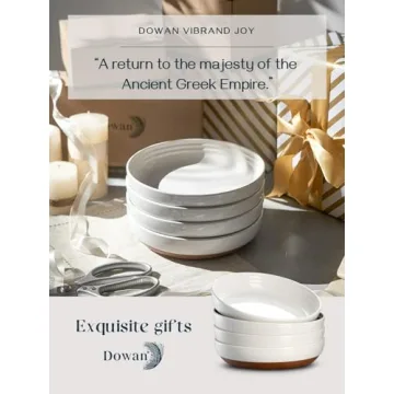 DOWAN 30 oz Pasta Bowls Set of 4 for Dinner