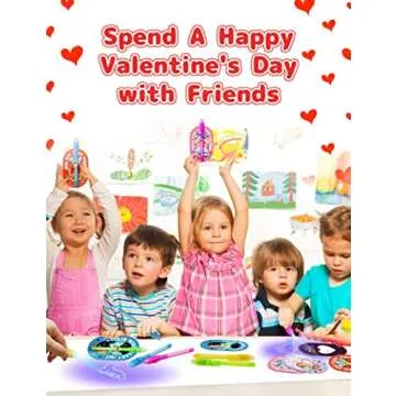 Feltom 28 Pack Invisible Ink Pens for Kids - Valentine Gifts