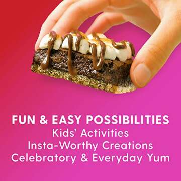 Duncan Hines Epic Kit, Smores Brownie Mix Kit, 24.16 oz